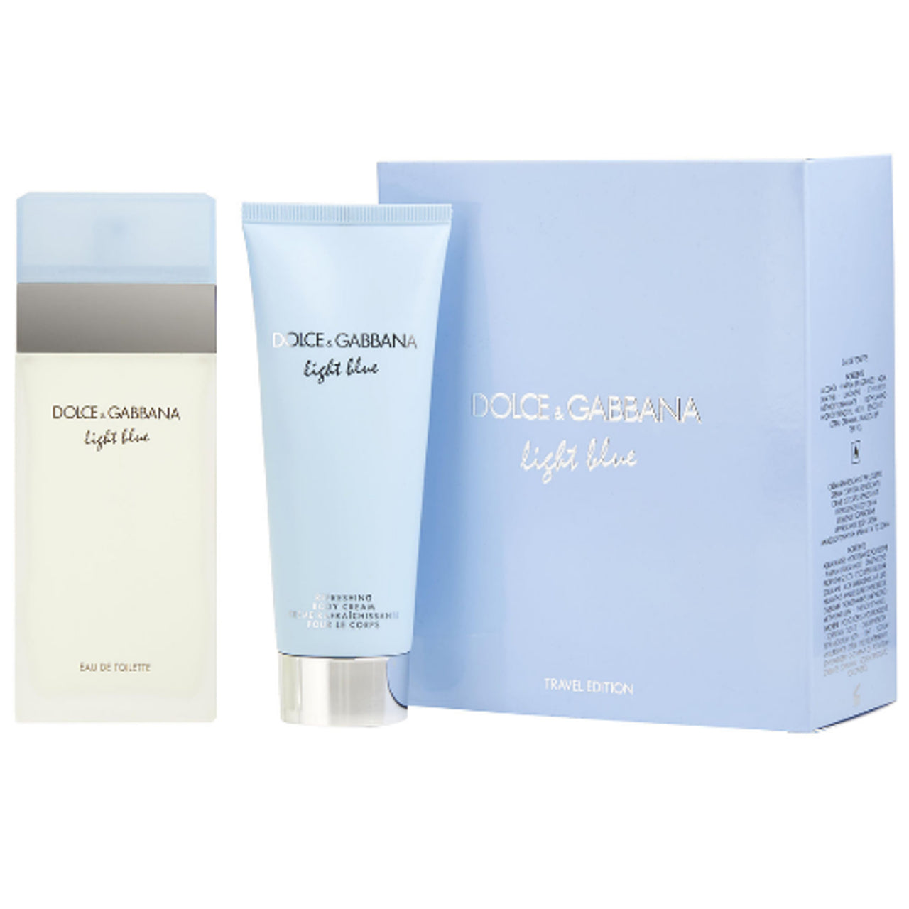 DOLCE&GABBANA LIGHT BLUE 2PC SET 100ML
