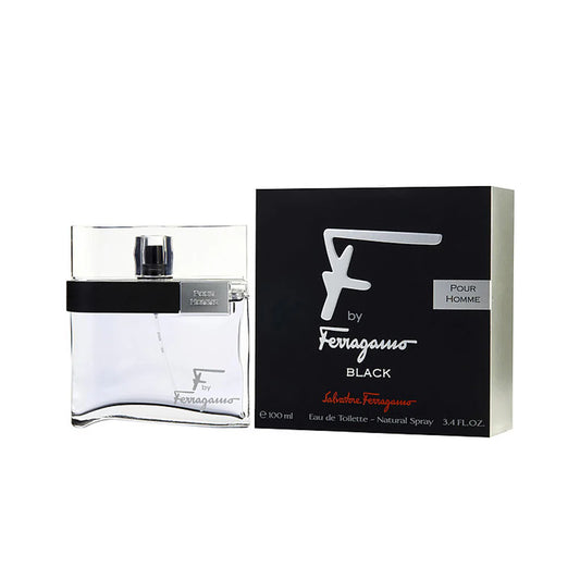 SALVATORE FERRAGAMO F BY FERRAGAMO BLACK EDT 100ML