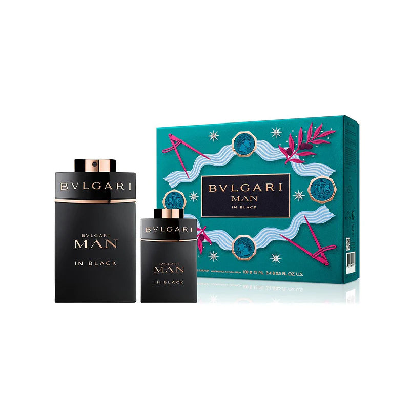BVLGARI MAN IN BLACK 2PC SET 100ML